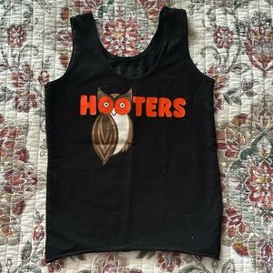Hooters, black, tank top, size small